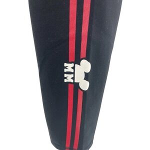 Disney Stretchy Yoga Lounge Pants Womens Sz 2 Black W/ Mickey Mouse NW/OTs (T16)